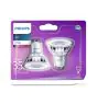 Mehrfachpackung 2x Philips MASTER LED Spot Classic GU10 PAR16 3.5W 265lm 36D - 830 Warmweiß | Ersatz für 36W