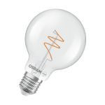 Osram Vintage 1906 LED E27 Globe Filament Claire 4.6W 470lm - 927  | Meilleur Rendu De Couleur - Dimmable - Remplacement 40W