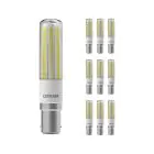 Lot 10x Osram Special T Slim LED B15d Claire 7W 806lm - 827  | Remplacement 60W