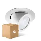 Lot 4x Spot Encastrable LED Blanc 35W 3100lm 36D - 940  | 168mm - Meilleur Rendu De Couleur