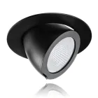 Spot encastrable LED Noir 35W 3000lm 36D - 930 | 168mm - Meilleur rendu de couleur